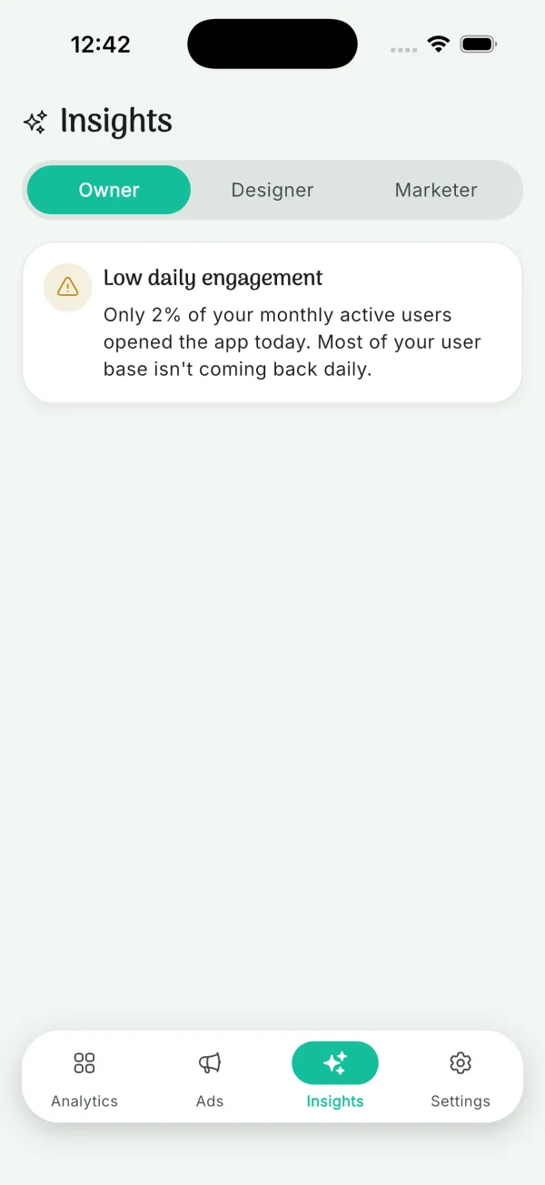 AI insights tailored to your role